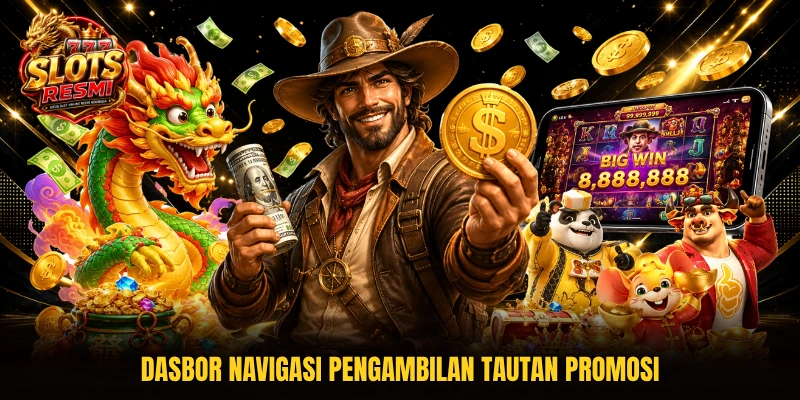 Dasbor navigasi pengambilan tautan promosi